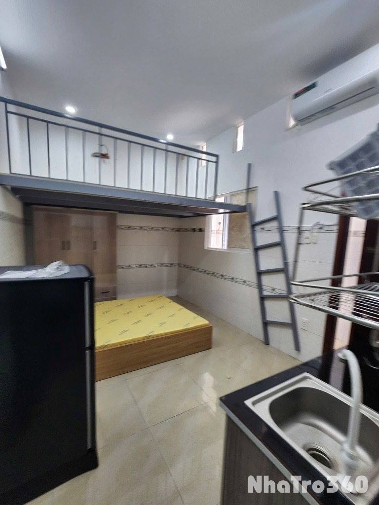 Phòng trọ sinh viên gác cao_đầy đủ nội thất_an nin