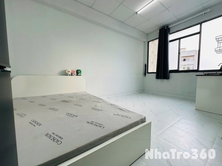 Căn hộ mini cửa sổ siêu thoáng đầy đủ tiện nghi