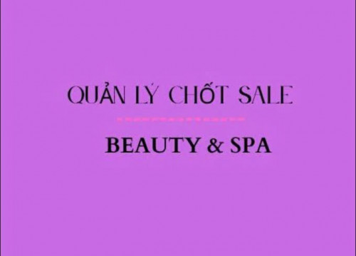 [TUYỂN DỤNG] – QUẢN LÝ SPA (HƠN 10 NHÂN VIÊN) TẠI HỒ TÙNG MẬU, HÀ NỘI