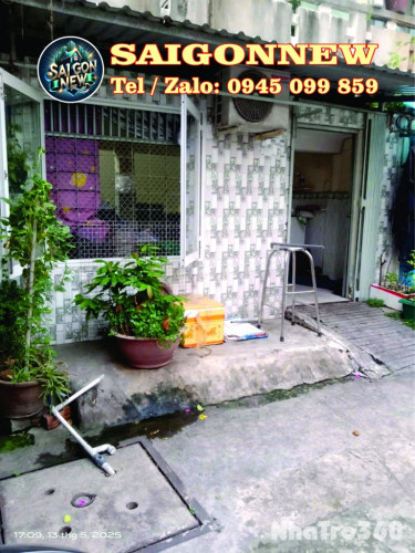 CHO THUÊ NHÀ TRẦN BÌNH TRỌNG, P.CHỢ QUÁN (PHƯỜNG 1 CŨ), Q.5 GIÁ 6 TRIỆU 500.