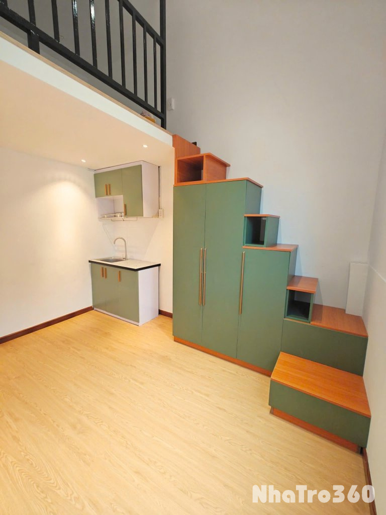 Cho thuê căn hộ duplex (gác), Q10, đường Tân Phước, gần ĐH Kinh Tế, ĐH Y Dược, ĐH Bách Khoa