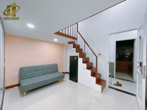 Cho thuê căn hộ duplex full nội thất đường Huỳnh Tấn Phát, p. Bình Thuận q.7 gần chợ Lý Phục Man, Khu chế xuất..