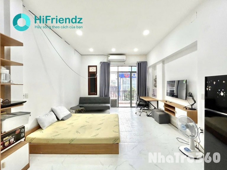 🔰Căn hộ ban công full nt ngay HỒNG BÀNG