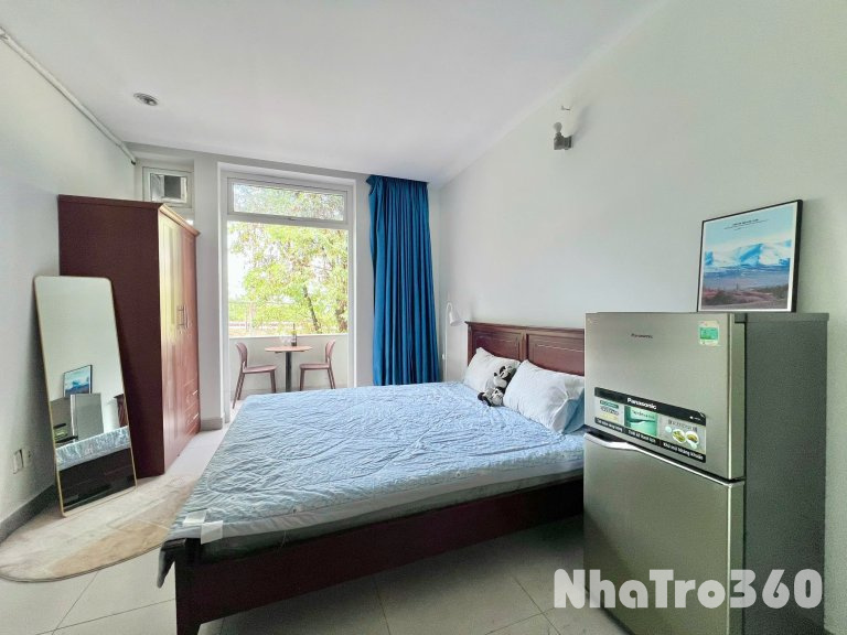 Cho thuê căn hộ studio full nt cửa sổ/ ban công p.Tân Phong q.7 gần RMIT, TDTU, KDC Trung Sơn