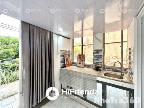 Căn hộ mini ban công riêng_gác siêu cao_Hồng Bàng