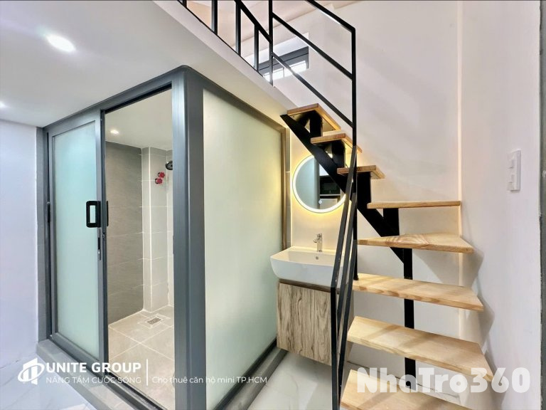 Khai trương căn hộ 1PN, gác, Q4, đường Tôn Thất Thuyết, gần cầu Kênh Tẻ, cầu Nguyễn Văn Cừ