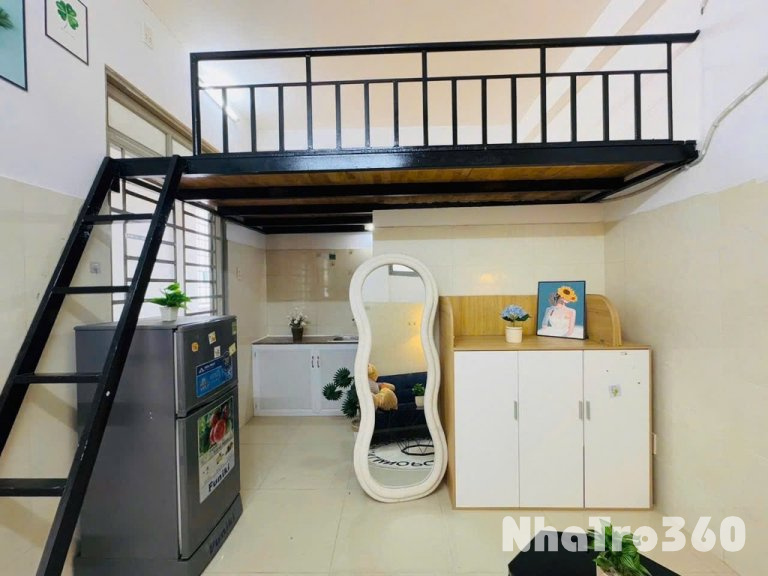 Cho thuê phòng trọ duplex gần đh Công Thương