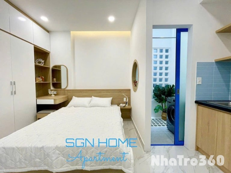 Căn Hộ Dịch Vụ Full Nội Thất, Máy Giặt Riêng