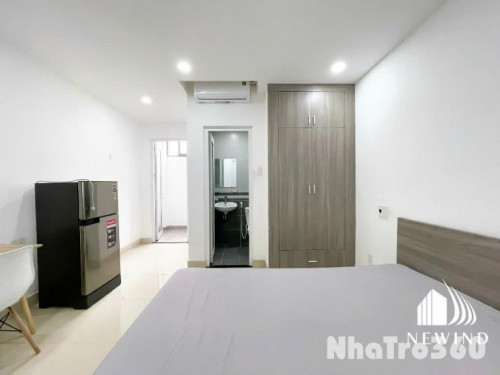 Cho thuê căn hộ studio full nt có ban công p.Tân Quy q.7 gần Lotte, SCVivo, RMIT, TDTU