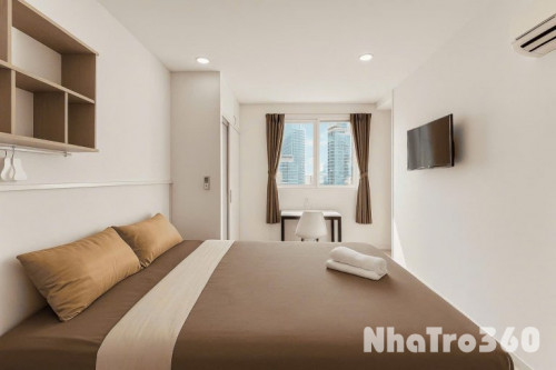 Cho thuê căn hộ studio ban công/ cửa sổ full nt p.Tân Phong q.7 gần RMIT, TDTU, KDC Trung Sơn