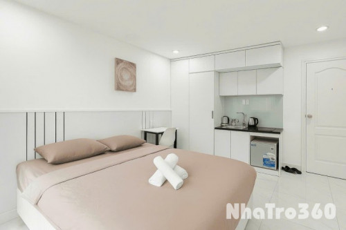 Cho thuê căn hộ studio ban công/ cửa sổ full nt p.Tân Phong q.7 gần RMIT, TDTU, KDC Trung Sơn