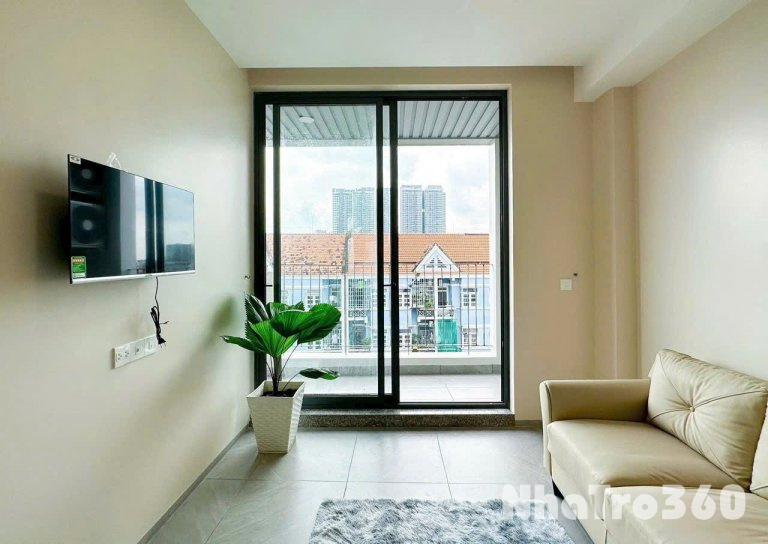 CĂN HỘ MỚI ĐẸP FULL NỘI THẤT BAN CÔNG, CỬA SỔ THOÁNG MÁT, GẦN LOTTE MART, CRESCENT MALL, Q1,4,8, TDT