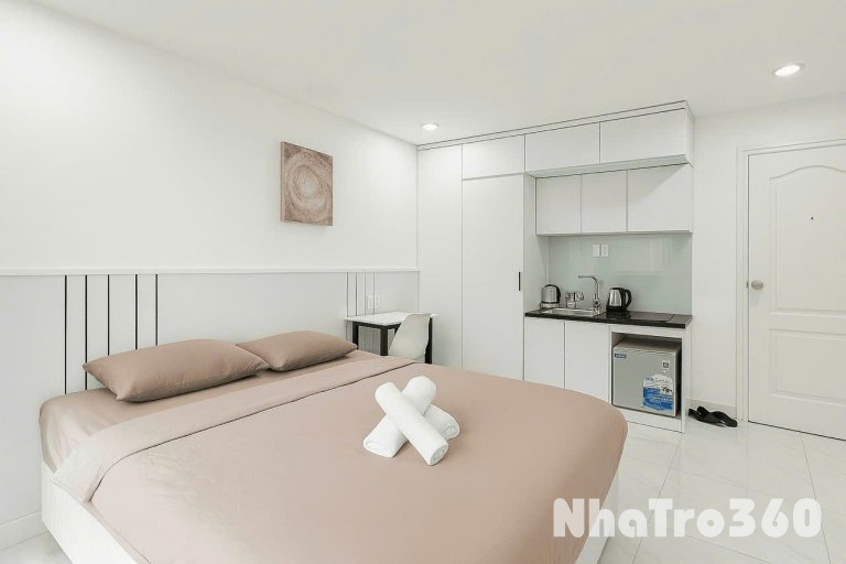 Cho thuê căn hộ studio ban công/ cửa sổ full nt p.Tân Phong q.7 gần RMIT, TDTU, KDC Trung Sơn