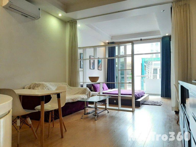 Phòng ngủ tách bếp ban công rộng rãi ngay Nguyễn Đình Chiểu