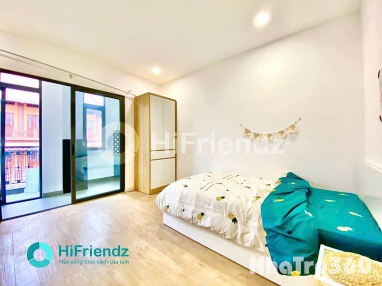 Cho thuê căn hộ studio ban công/ cửa sổ full nội thất p.Tân Kiểng q.7 gần Lotte, SCVivo, RMIT, TDTU