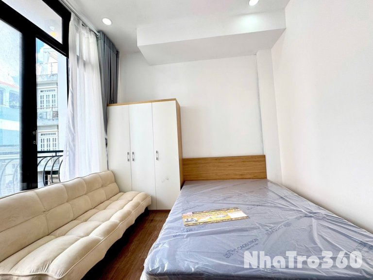 Cho Thuê Căn Hộ Studio Có Ban Công Lớn Siêu Thoáng