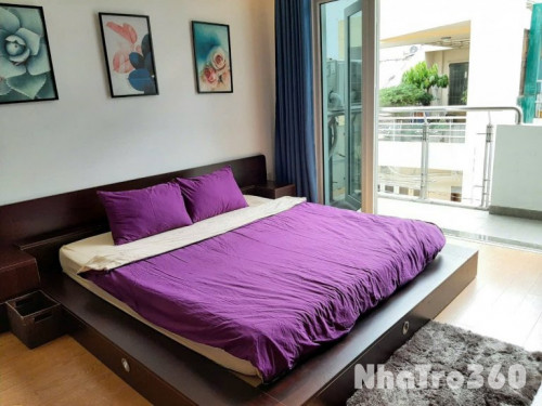 Cho Thuê Căn Hộ 1 Phòng Ngủ Bancol Full Nội Thất Gần Công Viên Lê Văn Tám