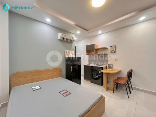 CHO THUÊ STUDIO MỚI 100% – MÁY GIẶT RIÊNG – FULL NỘI THẤT – CỬA SỔ THOÁNG MÁT