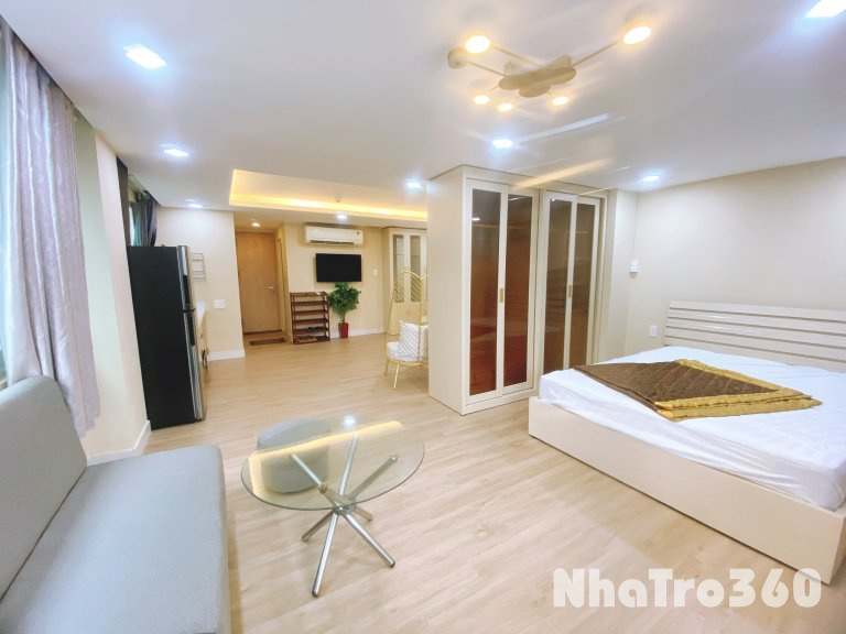 Cho thuê căn hộ Studio Cửa sổ thoáng Q8 gần cầu chữ Y, cầu Nguyễn Văn Cừ, Parc Mall