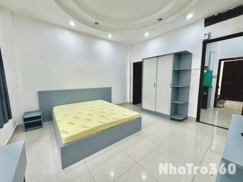 Cho thuê căn hộ 1PN Cửa sổ, Máy giặt riêng Q1 gần cầu Thị Nghè, ĐH Mở, ĐH UEH, vòng xoay Điện Biên Phủ