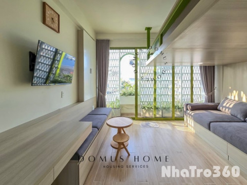 Căn hộ full nt thiết kế xinh điên đảo