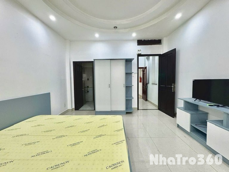 Cho thuê căn hộ 1PN Cửa sổ, Máy giặt riêng Q1 gần cầu Thị Nghè, ĐH Mở, ĐH UEH, vòng xoay Điện Biên Phủ