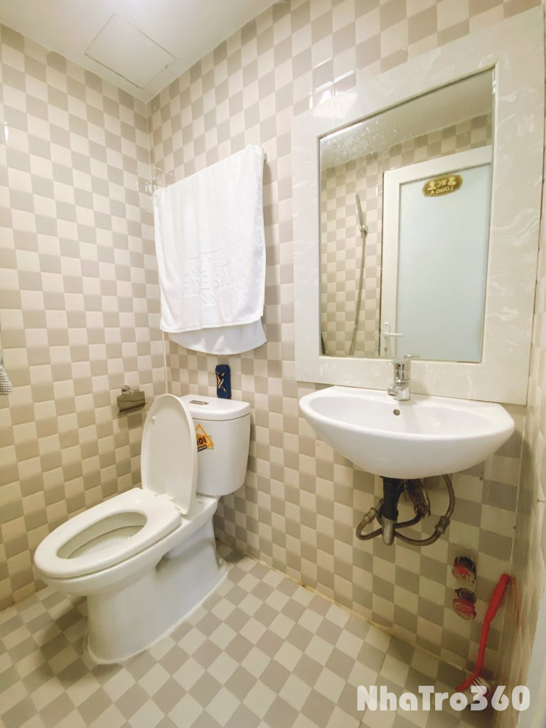 Cho thuê căn hộ Studio Cửa sổ thoáng Q8 gần cầu chữ Y, cầu Nguyễn Văn Cừ, Parc Mall