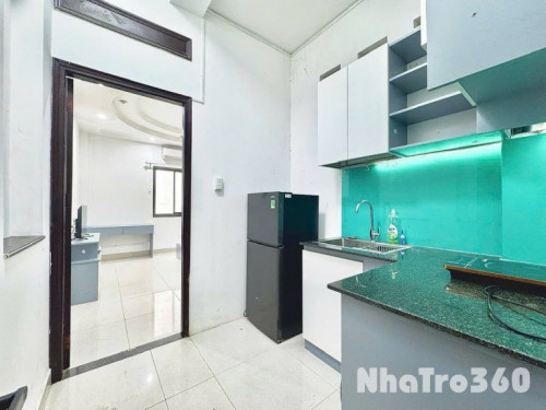 Cho thuê căn hộ 1PN Cửa sổ, Máy giặt riêng Q1 gần cầu Thị Nghè, ĐH Mở, ĐH UEH, vòng xoay Điện Biên Phủ