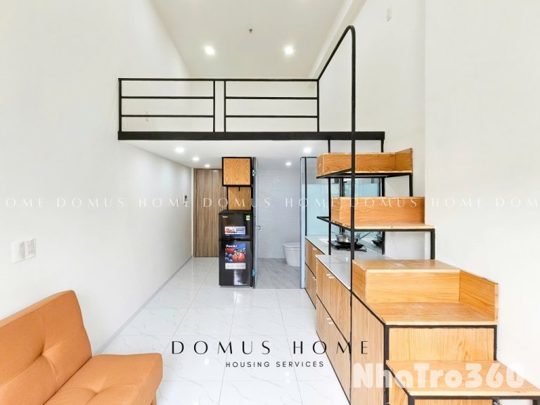 Căn hộ có gác full nội thất gần đh luật, nttu