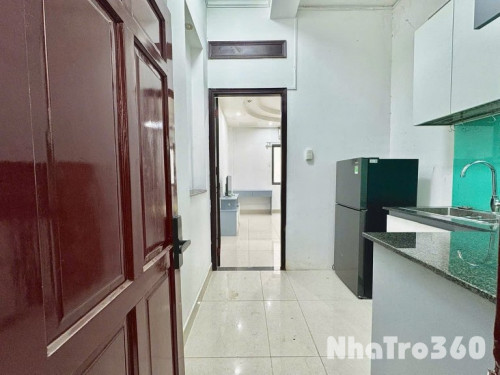 Cho thuê căn hộ 1PN Cửa sổ, Máy giặt riêng Q1 gần cầu Thị Nghè, ĐH Mở, ĐH UEH, vòng xoay Điện Biên Phủ