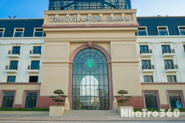 🏠 CHO THUÊ SHOPHOUSE MANOR CROWN – VỊ TRÍ ĐẸP, KINH DOANH NGAY