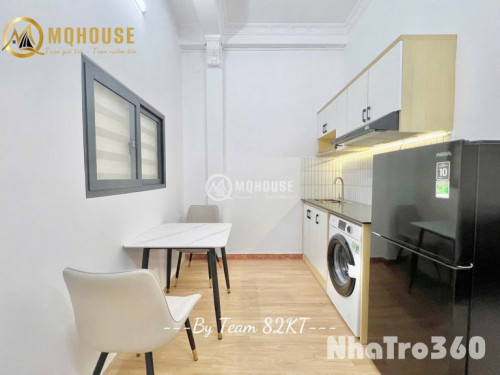 Cho thuê căn hộ 1PN Ban công, Có máy giặt Q1 gần ĐH Mở, ĐH UEH, vòng xoay Điện Biên Phủ
