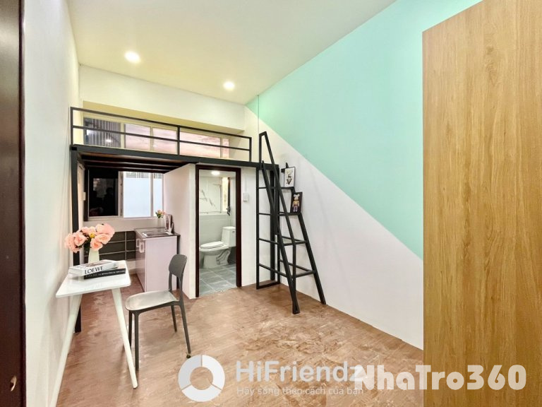 Full nội thất, tự do, giá rẻ, gác, cửa sổ