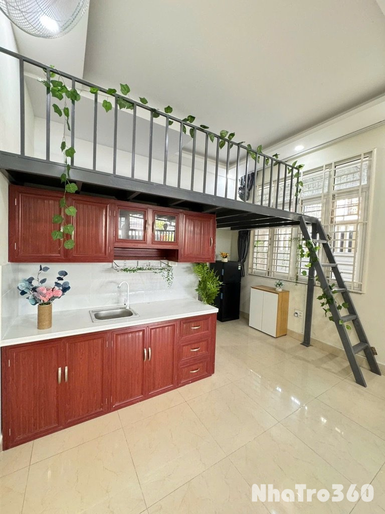 CHO THUÊ CĂN HỘ MINI FULL NỘI THẤT CÓ GÁC