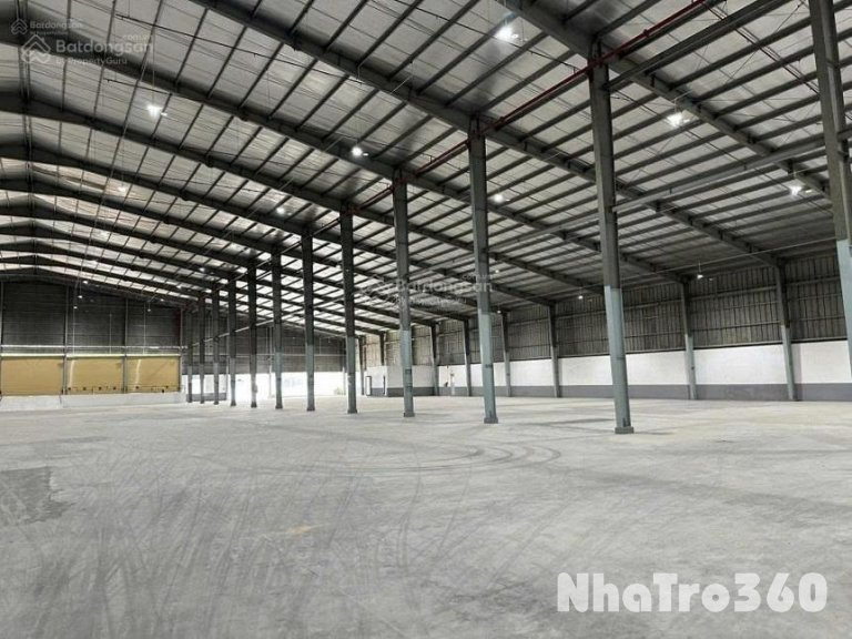 Cho thuê kho 1.840m² KCN Tân Bình - trần cao, xe cont ra vào giá rẻ chỉ 115.200đ/m²