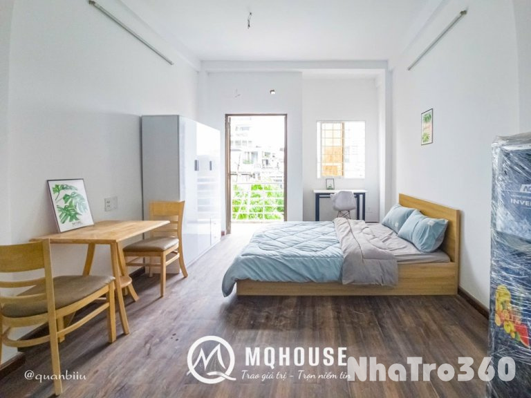 Full nội thất, tự do, giá rẻ, bancol, cửa sổ