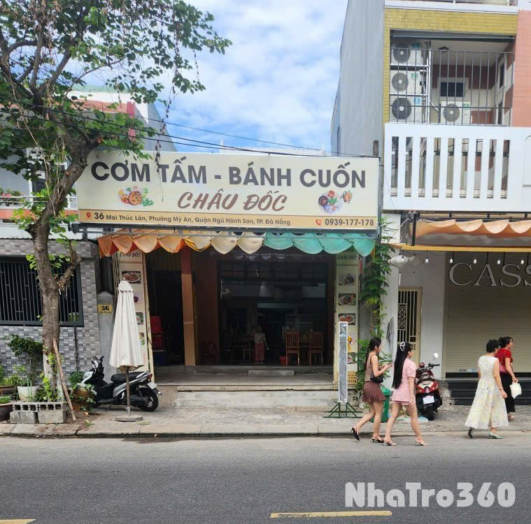 Sang Quán Ăn Mặt Tiền – Địa Chỉ 36, Đường Mai Thúc Lân, Phường Mỹ An, Quận Ngũ Hành Sơn, Đà Nẵng