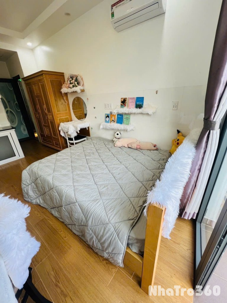 ✨ Cho Thuê Studio Ban Công Siêu Chill – Trung Tâm Q4 ✨