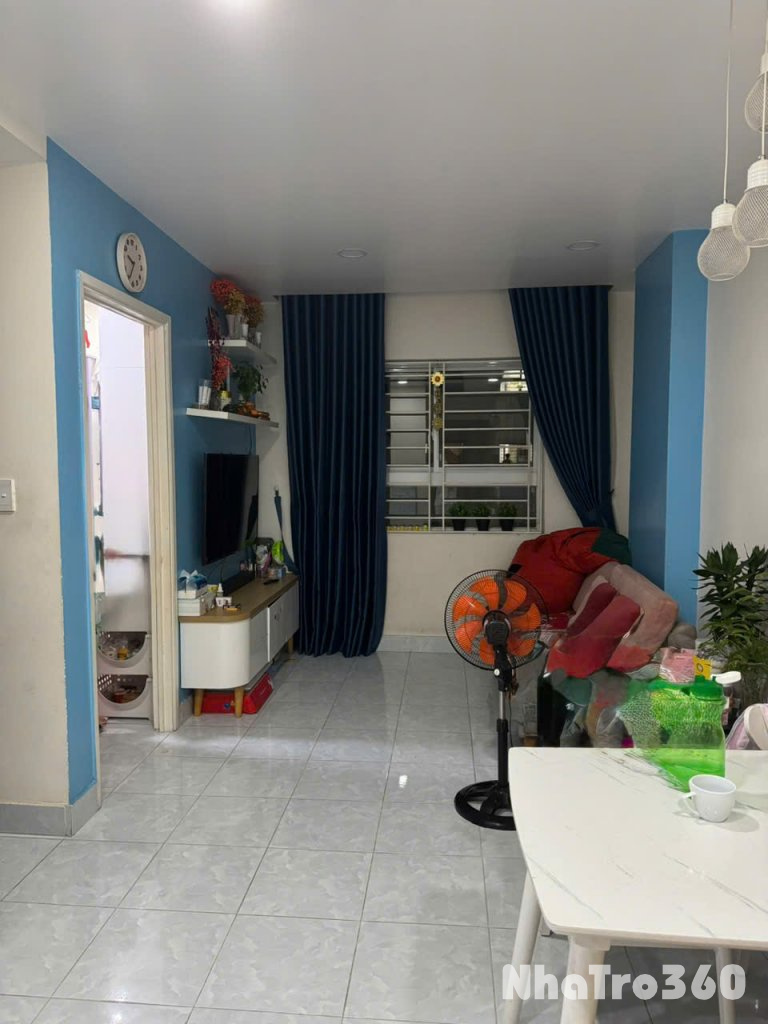 Cho thuê chung cư 2PN tại Phường An Lạc, Bình Tân, Nhà đủ nội thất giá 6,5tr/tháng