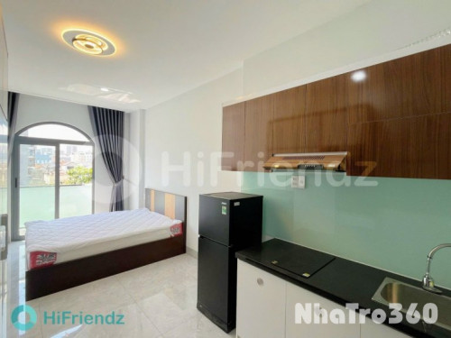 Studio balcon 35m2 đường số 39 Q7 full nội thất