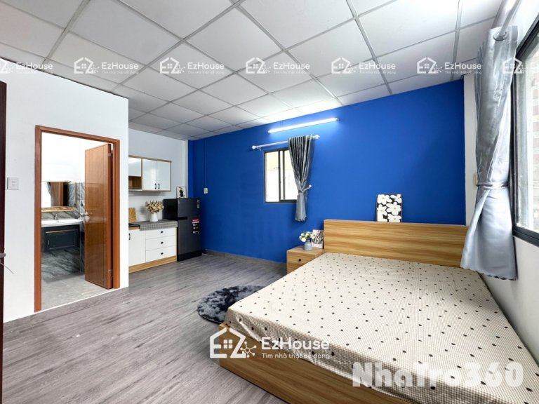 Studio, cửa sổ, tự do, giá rẻ, full nội thất