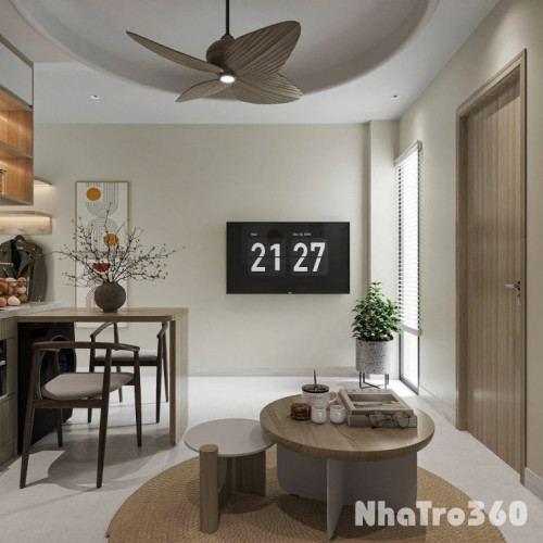 2 phòng ngủ, full nội thất, vân tay