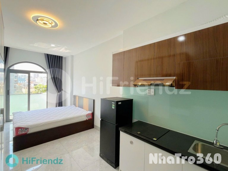 Studio balcon 35m2 đường số 39 Q7 full nội thất