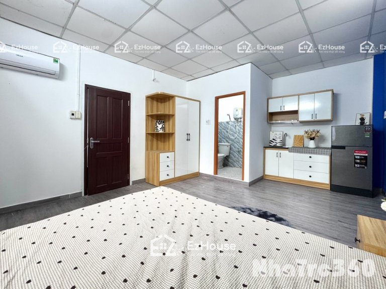 Studio, cửa sổ, tự do, giá rẻ, full nội thất