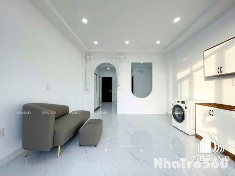 SIÊU PHẨM MỚI 100% – 1PN FULL NỘI THẤT, BAN CÔNG RỘNG – MÁY GIẶT RIÊNG – KDC HIM LAM, QUẬN 7