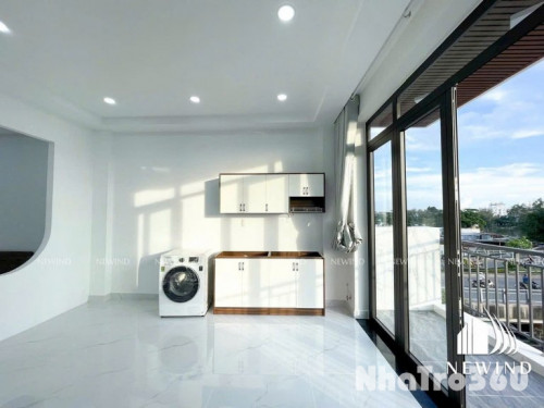 SIÊU PHẨM MỚI 100% – 1PN FULL NỘI THẤT, BAN CÔNG RỘNG – MÁY GIẶT RIÊNG – KDC HIM LAM, QUẬN 7