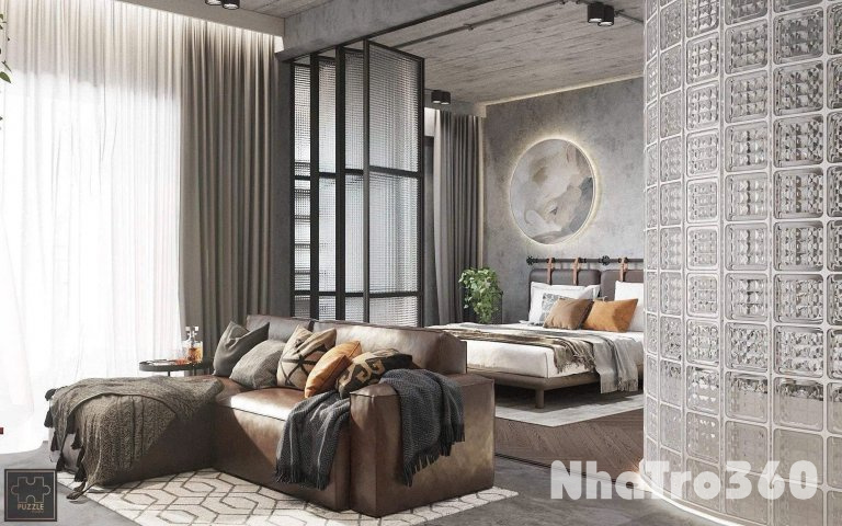 CĂN HỘ SANG TRỌNG 1PN + 1 PHÒNG THAY ĐỒ – FULL NỘI THẤT, BAN CÔNG CÂY XANH – TÂN QUY Q7