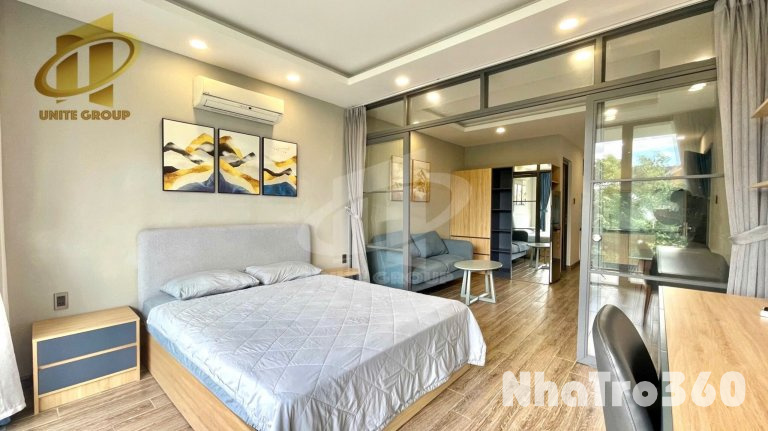 Stunning 1-Bedroom Apartment with Balcony – 50m², Fully Furnished, Green View – Nam Long Residential, Q7