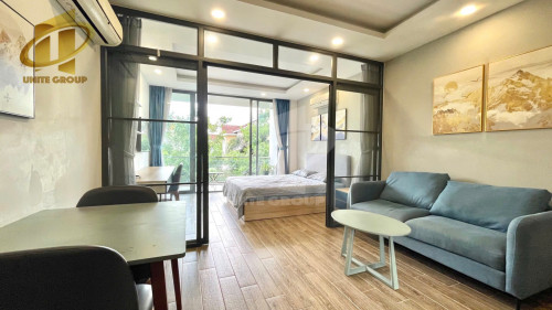 Stunning 1-Bedroom Apartment with Balcony – 50m², Fully Furnished, Green View – Nam Long Residential, Q7