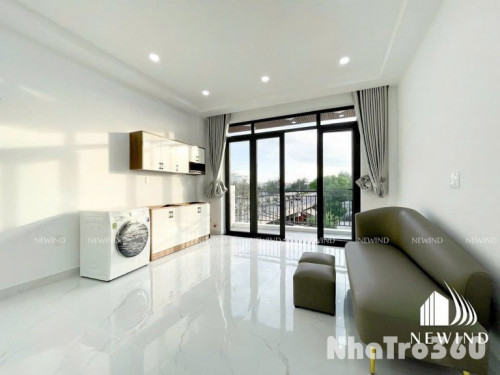 SIÊU PHẨM MỚI 100% – 1PN FULL NỘI THẤT, BAN CÔNG RỘNG – MÁY GIẶT RIÊNG – KDC HIM LAM, QUẬN 7